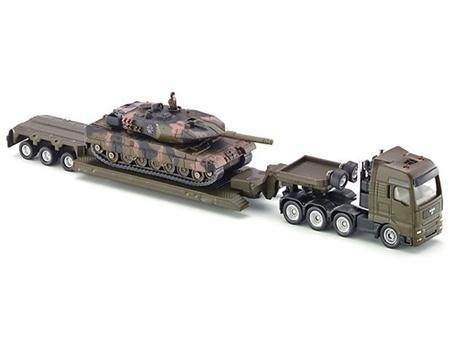 Siku Super - Ciężarówka z czołgiem S8317 Siku Super - Ciężarówka z czołgiem S8317
