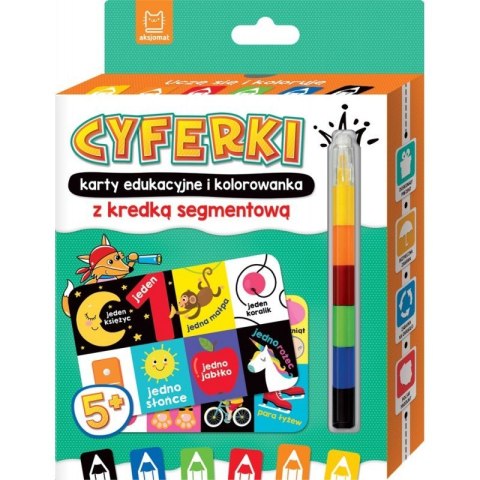 Cyferki karty edu. z kr.seg.5+ Cyferki karty edu. z kr.seg.5+