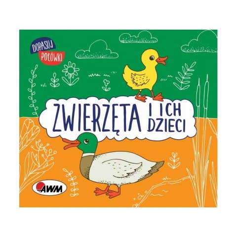 Dopasuj połówki zwierzęta Dopasuj połówki zwierzęta
