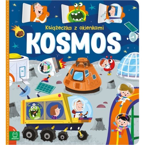 Książeczka z okienkami kosmos Książeczka z okienkami kosmos