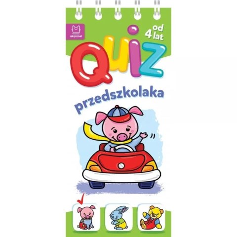 Quiz przedszkolaka z świnką 4+ Quiz przedszkolaka z świnką 4+