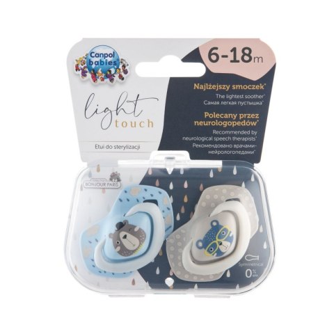 Smoczek sil sym 6-18m bonjour Smoczek sil sym 6-18m bonjour