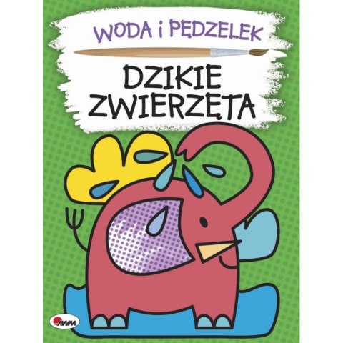 Woda i pędzelek dzikie zwierz. Woda i pędzelek dzikie zwierz.