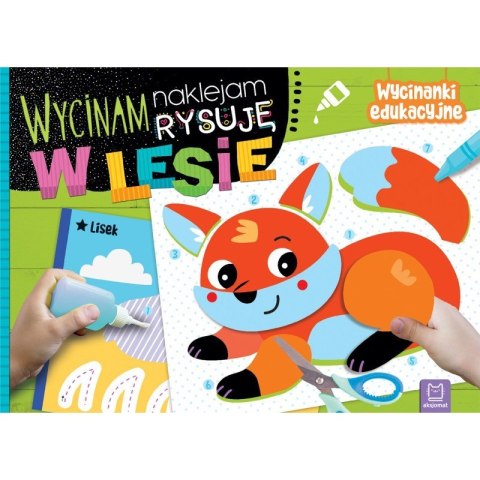 Wycinam nakl. rys. w lesie Wycinam nakl. rys. w lesie