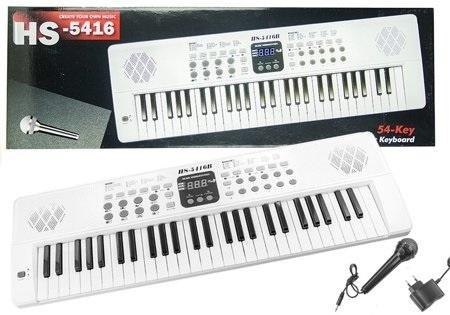 Elektryczne pianinko z mikrofonem USB Elektryczne pianinko z mikrofonem USB