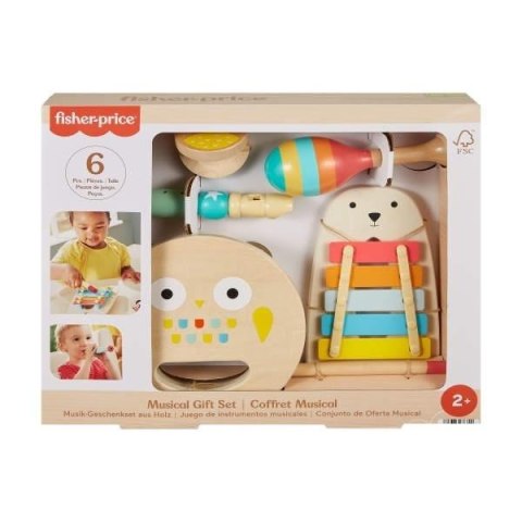 Fisher Price Drewniane instrumenty 6el Fisher Price Drewniane instrumenty 6el