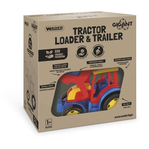 Gigant Traktor ładowarka z przyczepą Gigant Traktor ładowarka z przyczepą