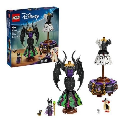 LEGO(R) DISNEY CLASSIC 43262 Suknie Diaboliny i Crue LEGO(R) DISNEY CLASSIC 43262 Suknie Diaboliny i Crue