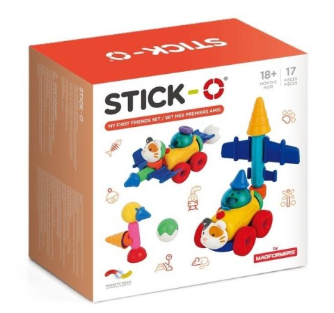 Magformers Stick-O Zestaw z przyjaciółmi 17el Magformers Stick-O Zestaw z przyjaciółmi 17el