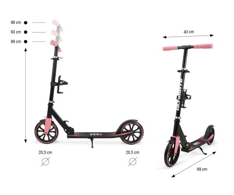 Milly Mally Scooter Ultimate Pink Milly Mally Scooter Ultimate Pink