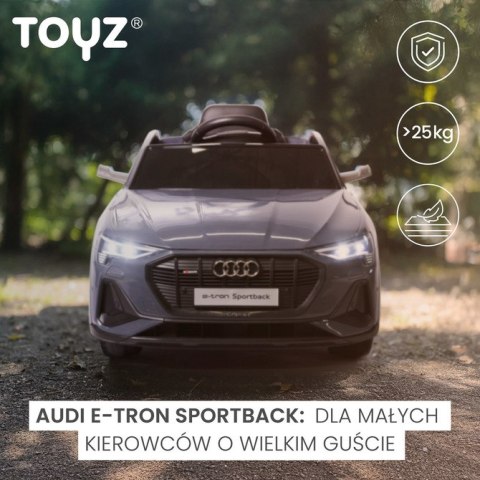 POJAZD NA AKUMULATOR AUDI ETRON SPORTBACK GREY