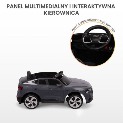 POJAZD NA AKUMULATOR AUDI ETRON SPORTBACK GREY