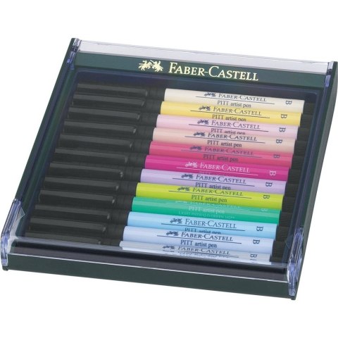 Zestaw pisaków Pitt Artist Pen Brush pastel 12szt Zestaw pisaków Pitt Artist Pen Brush pastel 12szt
