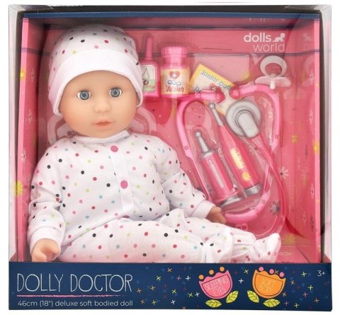 Dolls World Lalka Dolly Doctor 46cm Dolls World Lalka Dolly Doctor 46cm