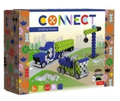 Klocki Connect - Ciężarówka / Teren budowy L TREFL Klocki Connect - Ciężarówka / Teren budowy L TREFL
