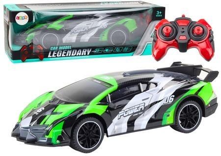 Auto sportowe RC 1:10 25km/h zielony Auto sportowe RC 1:10 25km/h zielony