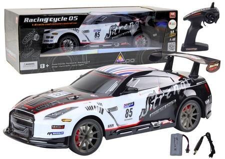Auto sportowe RC ze światłem i dźwiękiem 1:8 Auto sportowe RC ze światłem i dźwiękiem 1:8