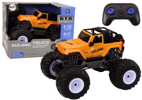 Auto terenowe 2.4G R/C 1:12 pomarańczowy Auto terenowe 2.4G R/C 1:12 pomarańczowy