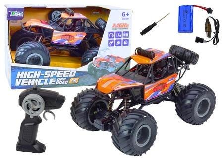 Auto terenowe R/C 1:8 amortyzatory pomarańczowy Auto terenowe R/C 1:8 amortyzatory pomarańczowy