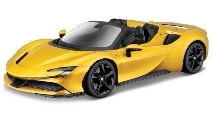 Ferrari SF90 Spider Gold BBURAGO Ferrari SF90 Spider Gold BBURAGO