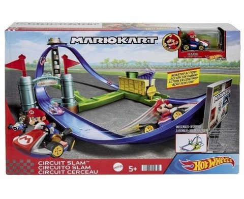 Hot Wheels Mario Kart Circuit Slam Track Hot Wheels Mario Kart Circuit Slam Track