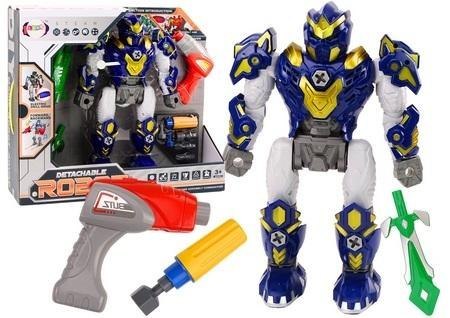 Robot do skręcania światła dźwięk granatowy Robot do skręcania światła dźwięk granatowy