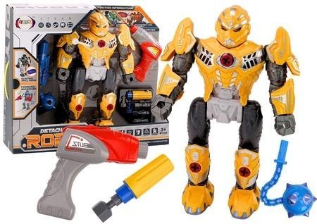 Robot do skręcania światła dźwięk żółty Robot do skręcania światła dźwięk żółty