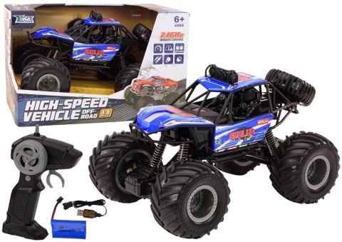 Terenówka RC 1:8 niebieska Terenówka RC 1:8 niebieska