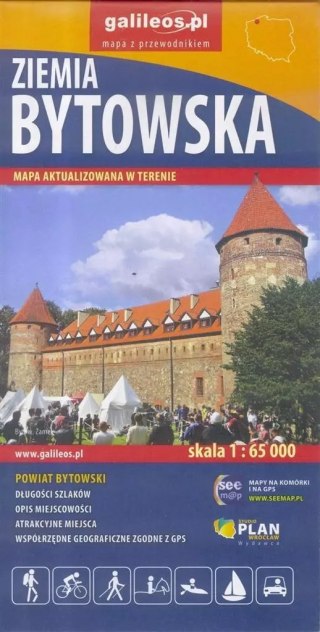 Ziemia Bytowska. Mapa, 1:65 000