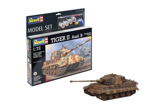 Czołg Tiger II Ausf. B - zestaw modelarski Czołg Tiger II Ausf. B - zestaw modelarski
