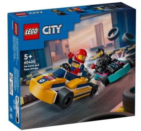 LEGO(R) CITY 60400 (4szt) Gokarty i kierowcy wyścig. LEGO(R) CITY 60400 (4szt) Gokarty i kierowcy wyścig.