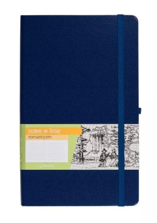 Notes A6 Linia Romantyzm Granat ANTRA