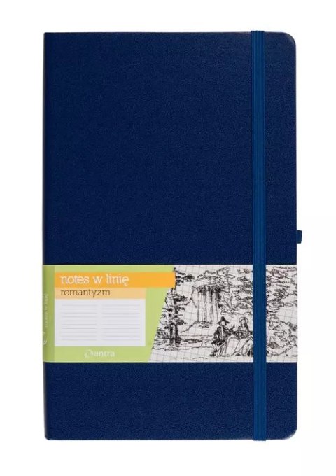 Notes A6 Linia Romantyzm Granat ANTRA Notes A6 Linia Romantyzm Granat ANTRA