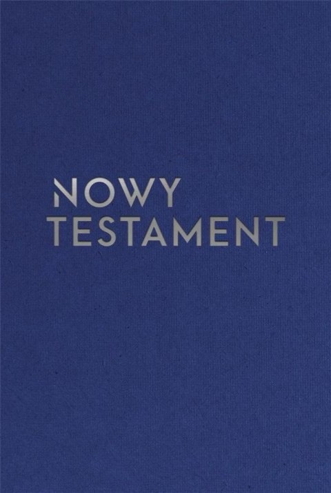 Nowy Testament z paginatorami A5 w.srebrna Nowy Testament z paginatorami A5 w.srebrna