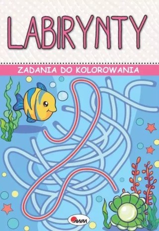Zadania do kolorowania. Labirynty