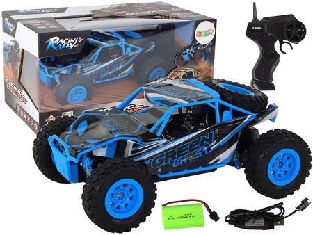 Autko terenowe R/C 1:24 niebieskie Autko terenowe R/C 1:24 niebieskie