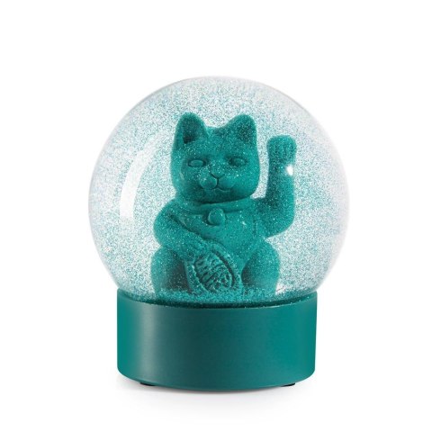 Kula śnieżna - Lucky Cat zielony Kula śnieżna - Lucky Cat zielony