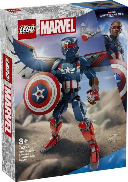 LEGO(R) SUPER HEROES 76296 Figurka Kapitana Ameryki LEGO(R) SUPER HEROES 76296 Figurka Kapitana Ameryki