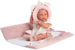 Lalka bobas winylowa Recien z przewijakiem 35cm