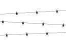 Lampki dekoracyjne LED czarne 5m