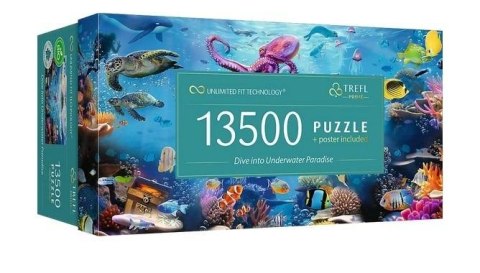 Puzzle 13500 Dive into Underwater Paradise TREFL Puzzle 13500 Dive into Underwater Paradise TREFL