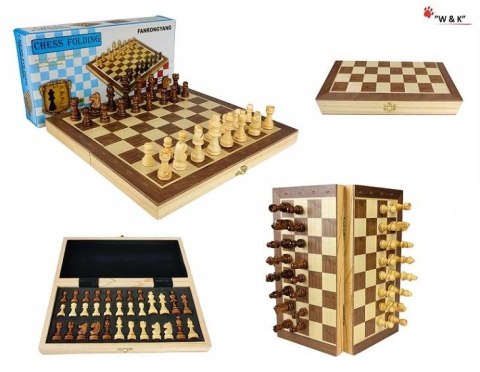 Szachy drewniane magnetyczne premium 29,5*29,5cm Szachy drewniane magnetyczne premium 29,5*29,5cm