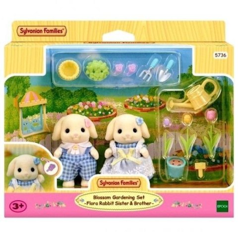 Zestaw kwiatowy z figurkami Flora Rabbit Zestaw kwiatowy z figurkami Flora Rabbit