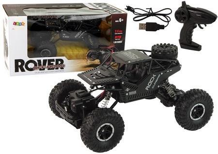 Auto R/C Rover 1:16 czarne Auto R/C Rover 1:16 czarne
