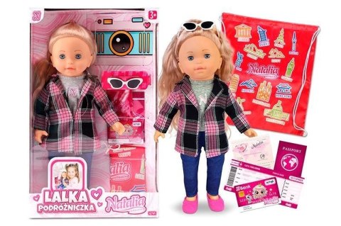 Lalka Natalia podróżniczka 41cm Lalka Natalia podróżniczka 41cm