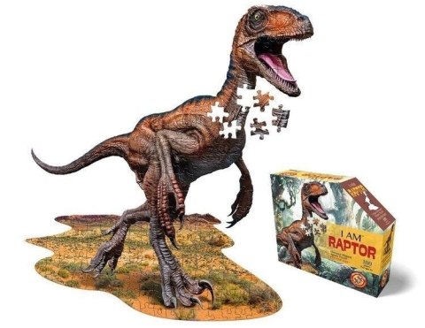 Puzzle konturowe 100 I am - Raptor Puzzle konturowe 100 I am - Raptor