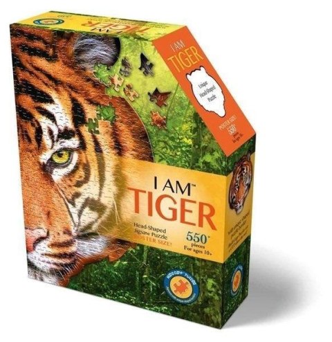 Puzzle konturowe 550 I am - Tygrys Puzzle konturowe 550 I am - Tygrys