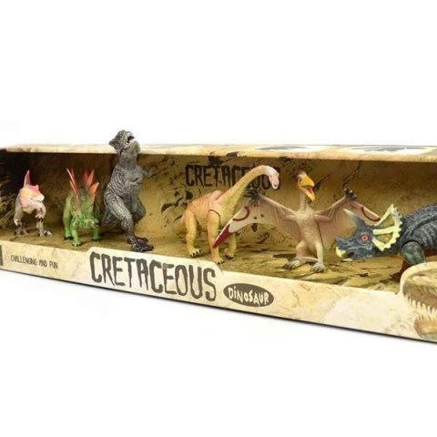 Zestaw figurek dinozaurów 6 sztuk Zestaw figurek dinozaurów 6 sztuk