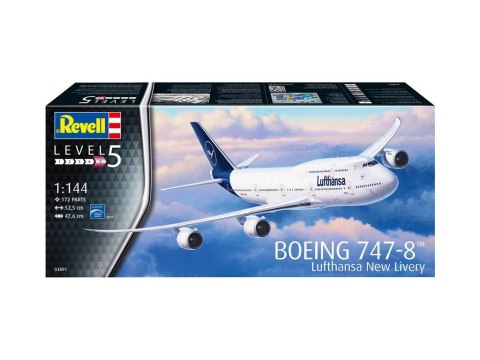 Samolot 1:144 Boeing 747-8 Lufthansa Samolot 1:144 Boeing 747-8 Lufthansa