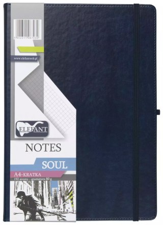 Soul Notes A4 kratka granatowy